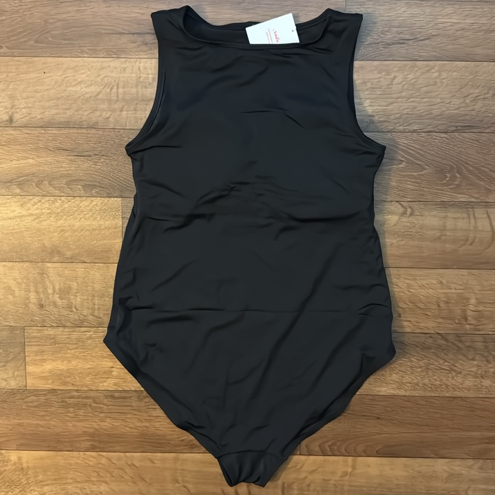 Andie Swim Size XXLT The Malibu One Piece Swimsuit NWT Black Fan Favorite Beach - Picture 2 of 16